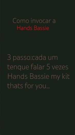 Tutorial (horror...)