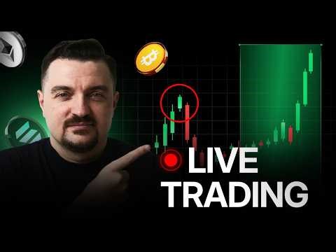 LiveTrading: Bitcoin verliert support! So handle ich.