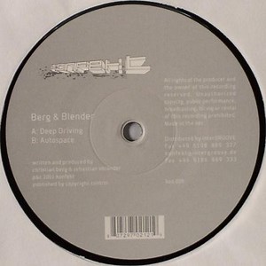 Berg & Blender - Deep Driving / Autospace