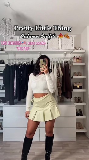 Living for all these Autumn fits 😍 US BABES! 🇺🇸 use code PLT15 for an extra 15% off 👀 excl beauty & new in this week 💕🦄 Via: @Kirsty Lucas