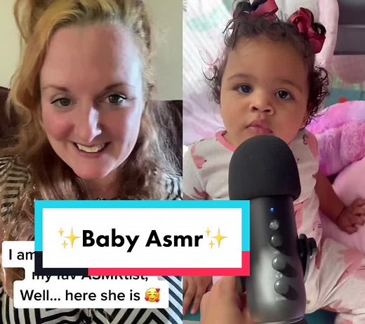 Baby ASMR: The Cutest Little ASMRtist Doing Mouth Sounds