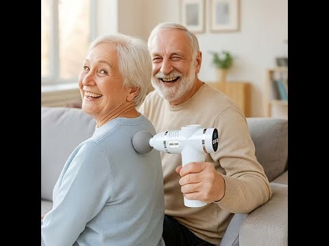 Mini Massage Gun Review | Portable Muscle Massager with 12 Heads & 32 Speeds