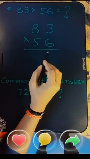 2 Digit × 2 Digit in Seconds | Brain Booster 🧠 | #shorts#math #viralshort #maths #viral #fyp