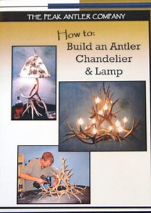 How to Make Antler Chandeliers and Lamps – DIY Course DVD - Etsy