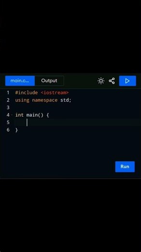 Hello World Program in C++ 🚀 | C++ for Beginners | DailyCodeLearning.#shorts #cppprogramming #viral