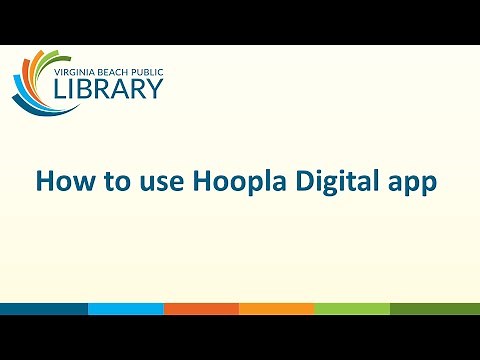 Using the Hoopla App