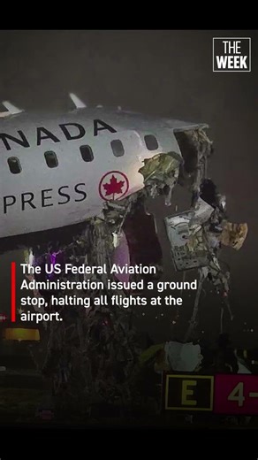 Air Canada plane collides with vehicle at New York's LaGuardia airport
