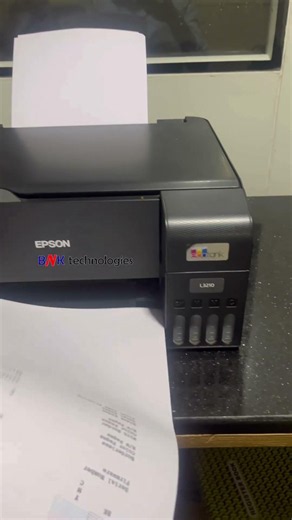 Epson L3210 Printer Total Page Printing #shorts #bnk_technologies