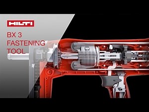 INTRODUCING the Hilti BX 3 battery actuated fastening tool - only one can be first!