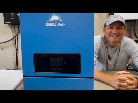 Sungold 10kw split phase inverter review. SPH10048P 10KW