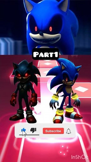 SONIC EXE Tiles Hop Horror Challenge – Part 1😱‪@TurboPlay_UZ‬ #sonic #sonicexe #tileshop #coffindance