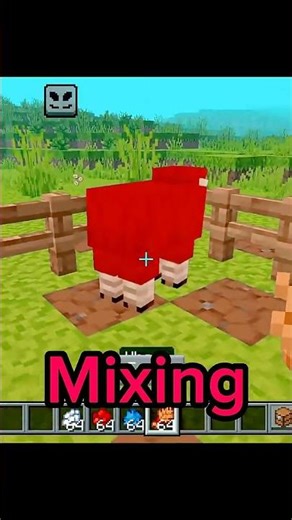 Mixing Red OR Blue Dye in Minecraft – What Color Do You Get? 😱