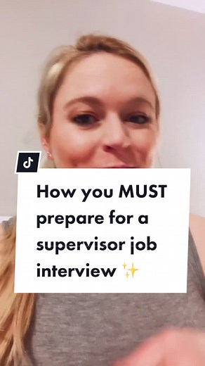 How to Prepare for a Supervisor Job Interview