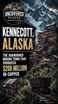 The Abandoned Alaska Town That Made $200 Million in Copper. #abandonedplaces #history #ushistory