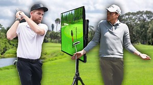 Playing Wii Golf on an Actual Golf Course! | RossCreations