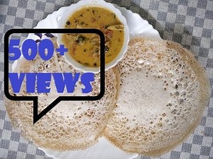 Appam Batter with Idly Rice || The Best Appam Batter || No Fail Appam Recipe