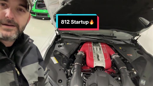 Experience the Thrilling Sound of the Ferrari 812 Startup