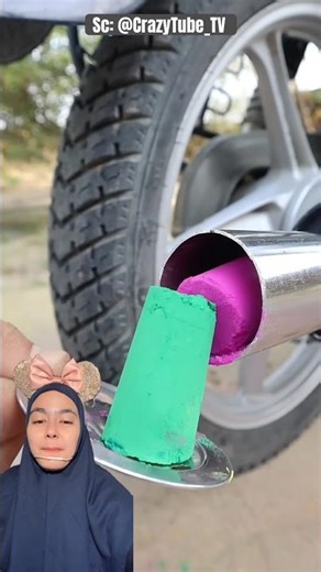 Masukkan Pasir Warna ‼️ CrazyTube_TV