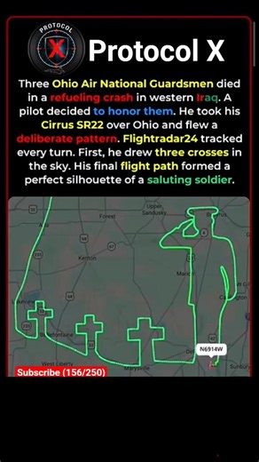 A Pilot's Tribute In The Sky ✈️🙏 #shorts #subscribe