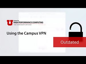 Using the Campus VPN (Outdated)