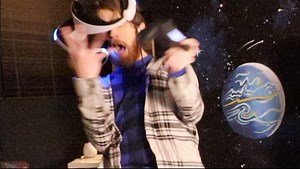 TRYING VIRTUAL REALITY! Oh wow this is scary.. Laughter commentary: Cameron Domasky | Brandon Farris