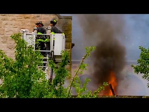 **FIRE in CHURCH** FDNY Battles 2-ALARM FIRE in Vacant Beck Memorial Church [ Bronx Box 3137]