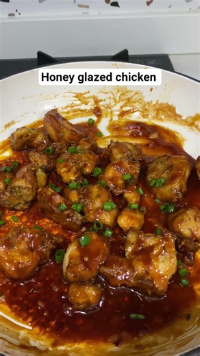 Honey Glazed Chicken Recipe | Sweet & Sticky Chicken in Minutes | Easy Chicken Dinner #chicken