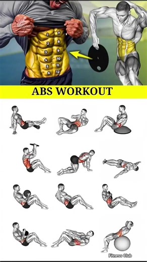 full six pack home workout plan 💪#workout #shoulder #chest #sixpack #back #legs #triceps
