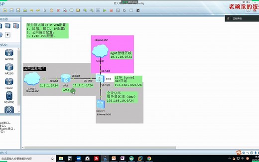 华为防火墙L2TP VPN-Web界面配置方式