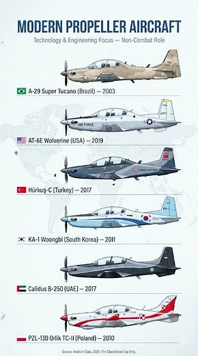 Modern Propeller-Driven Aircraft You Should Know