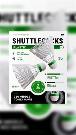 Yonex Badminton Racket Ad Poster Design Tutorial In Photoshop