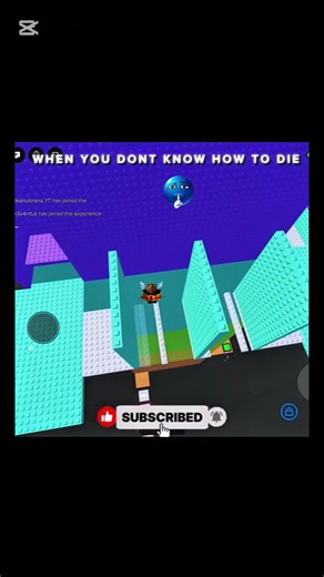 When you dont know how to die #roblox #wallhop #bluetornado9001