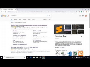 How To Download and Install Sublime Text 3.1.1 on Windows 10