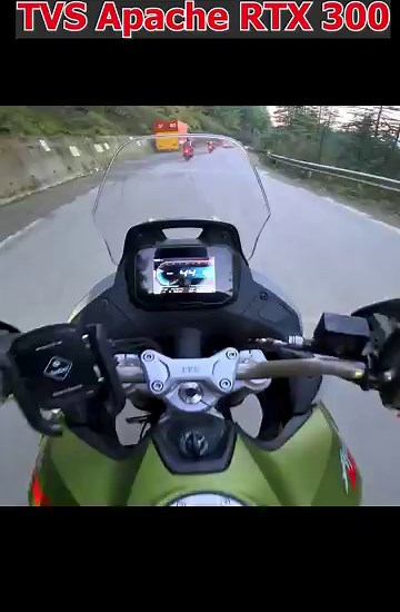tvs apache rtx300 seat height test #tvsapachertx300