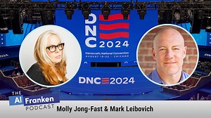 This week on The Podcast: Molly Jong-Fast and Mark Leibovich on the Democratic National Convention. Here’s Mark on how the near-perfect convention will ultimately be judged. Listen to the full episode: https://podcasts.apple.com/us/podcast/molly-jong-fast-and-mark-leibovich-on-the/id1462195742?i=1000666501338 | Former U.S. Senator Al Franken