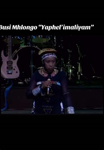 Busi Mhlongo's Classic Hit 'Yaphel’imaliyam' Explained