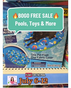 96K views · 1.5K reactions | Buy 1 get 1 free on pools, pool toys,...