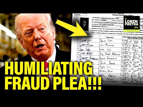 Trump SCREWED by HIS OWN as Fraud Plea HAUNTS HIM