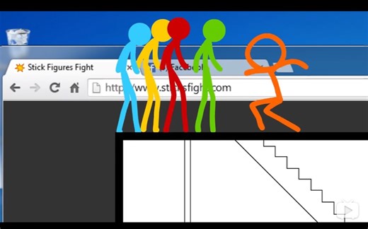 火柴人五兄弟闯入我的电脑了！（带链接）