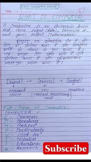 What is Computer | Definition of computer | Full form of computer 🖥️🖥️🖥️🖥️