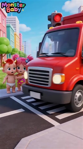 Don't Run the Red Light: A Funny Lesson for Kids