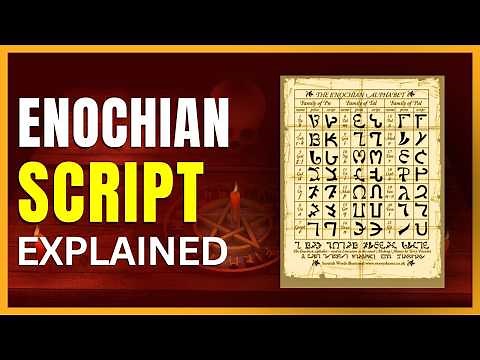 The Mystery of the Enochian Script