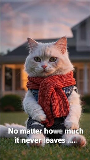 👉 It Never Let Go of This Scarf… You’ll Cry Why 💔🐱 #catstory #cat#emotionalstory