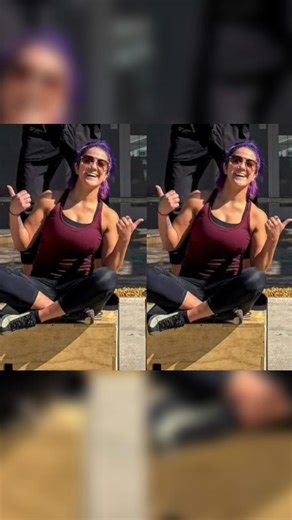 𝔸𝕤𝕙🩷 | Bayley FanPage ✨ on Instagram: "Bayley’s workout today with Ivy via Insta! 💜😍💪🏼 _ _ _ ~follow @bayleyscupcakes for more bayley content! 🤍 @itsmebayley #wwe #bayley #reels"