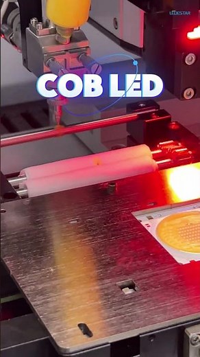 Ledestar RGB+WW High Power COB LED Chip #shorts