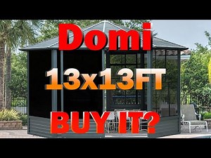 Domi 13x13FT Sunroom (B0CDP69GHC)