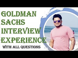 Goldman Sachs Interview Experience | Software Engineering