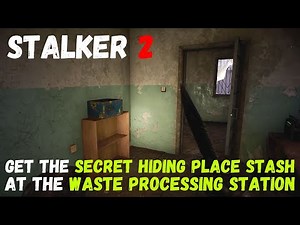 How to get the SECRET HIDING PLACE STASH at the Waste Processing Station in Stalker 2! #stalker2