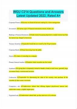 Wgu C214 Questions And Answers 2024 2025 Edition Ace Your Exams