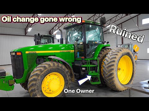 I might have Destroyed dads John Deere 8400!